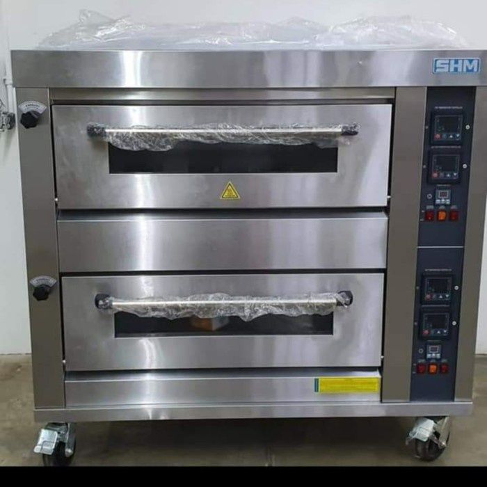 2 Deck 4 Tray Gas Baking Oven