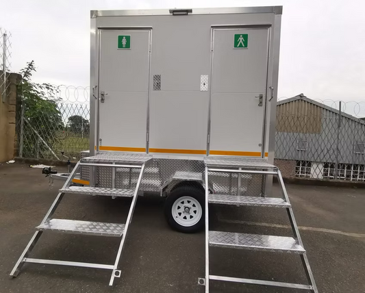 2 Doors VIP Mobile Toilet