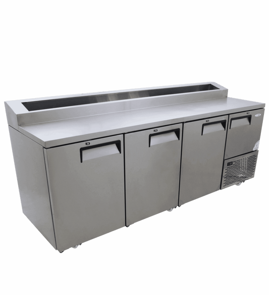 Fridgestar Underbar Cooler 3.5 Door – Steel Doors – Pizza Top