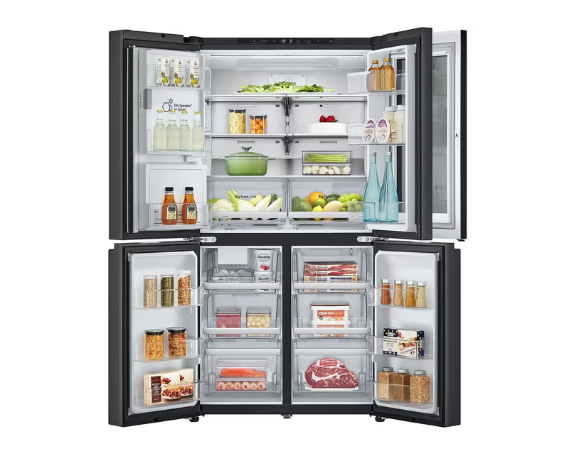 LG 733L Essence Black Steel French Door Fridge GC-X31FFCRL For Sale