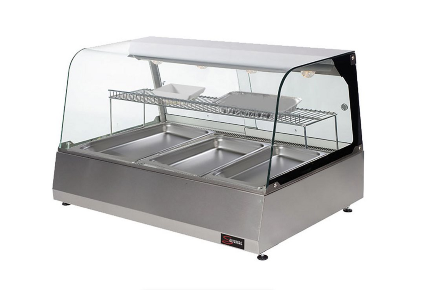 Salvadore Heated Display Merchandiser – 3 Division