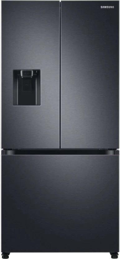 Samsung 470 L Frost Free Triple Door Bottom Mount Fridge (Gentle Black, RF49A5202B1/FA)