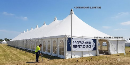20m x 69m Peg and Pole Tent