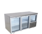 2.5 Glass Door Underbar Fridge 1722mm / 633L For Sale