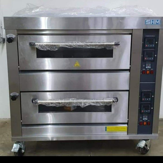 2 Deck 4 Tray Gas Baking Oven