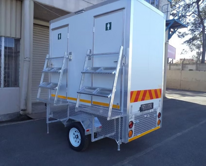 2 Doors VIP Mobile Toilet