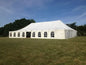 7x12m Pole Tent with Windows