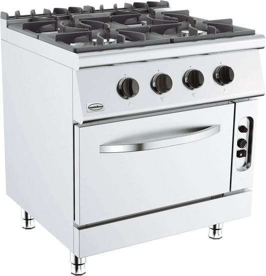 BASE 700 GAS STOVE 4 BU. WITH GAS OVEN