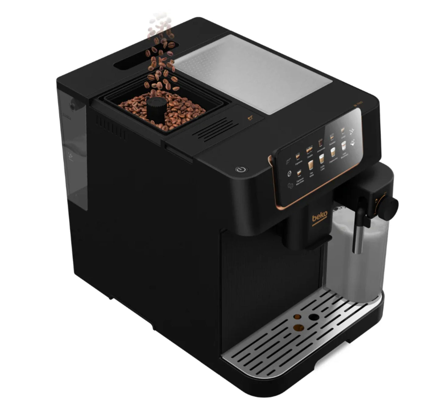 BEKO CEG7404C Café Experto Fully Automatic Coffee machine with milk cup