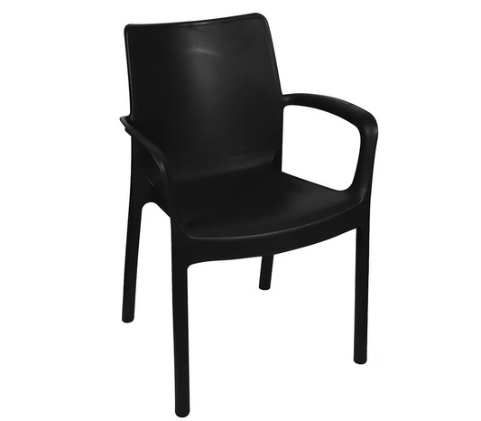 Black Marilyn Armchair – Graphite