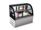 Countertop Cake Display Fridge Curved 900mm For Sale