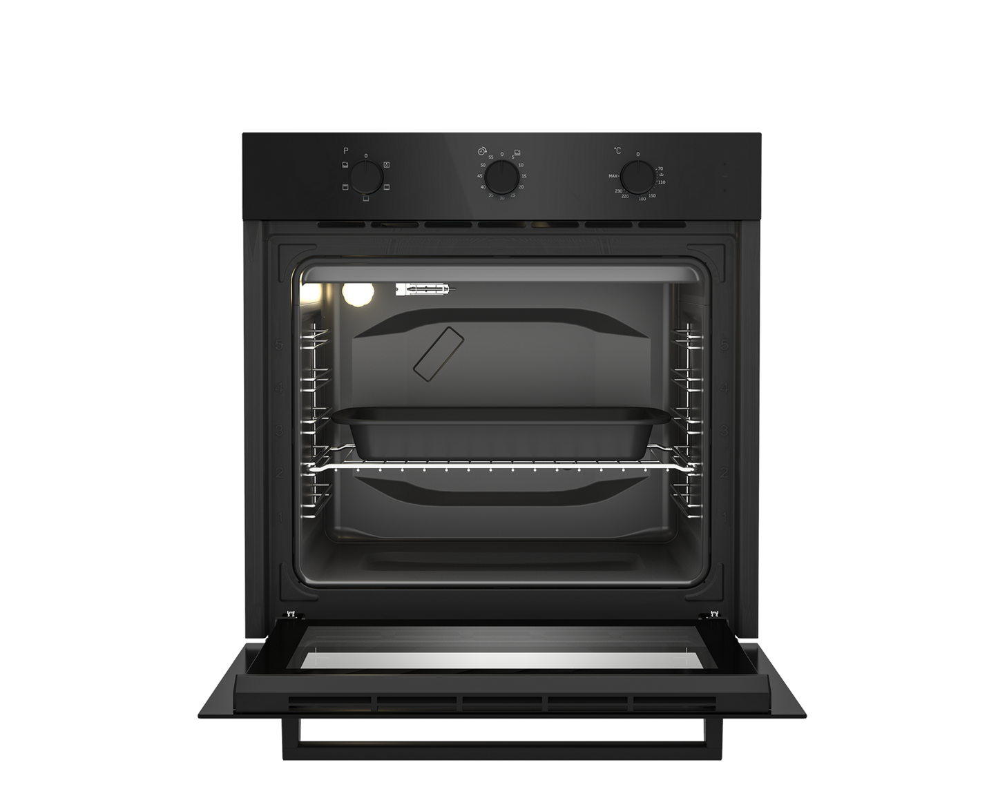 DEFY SLIMLINE GLASS EYE-LEVEL OVEN DBO483E