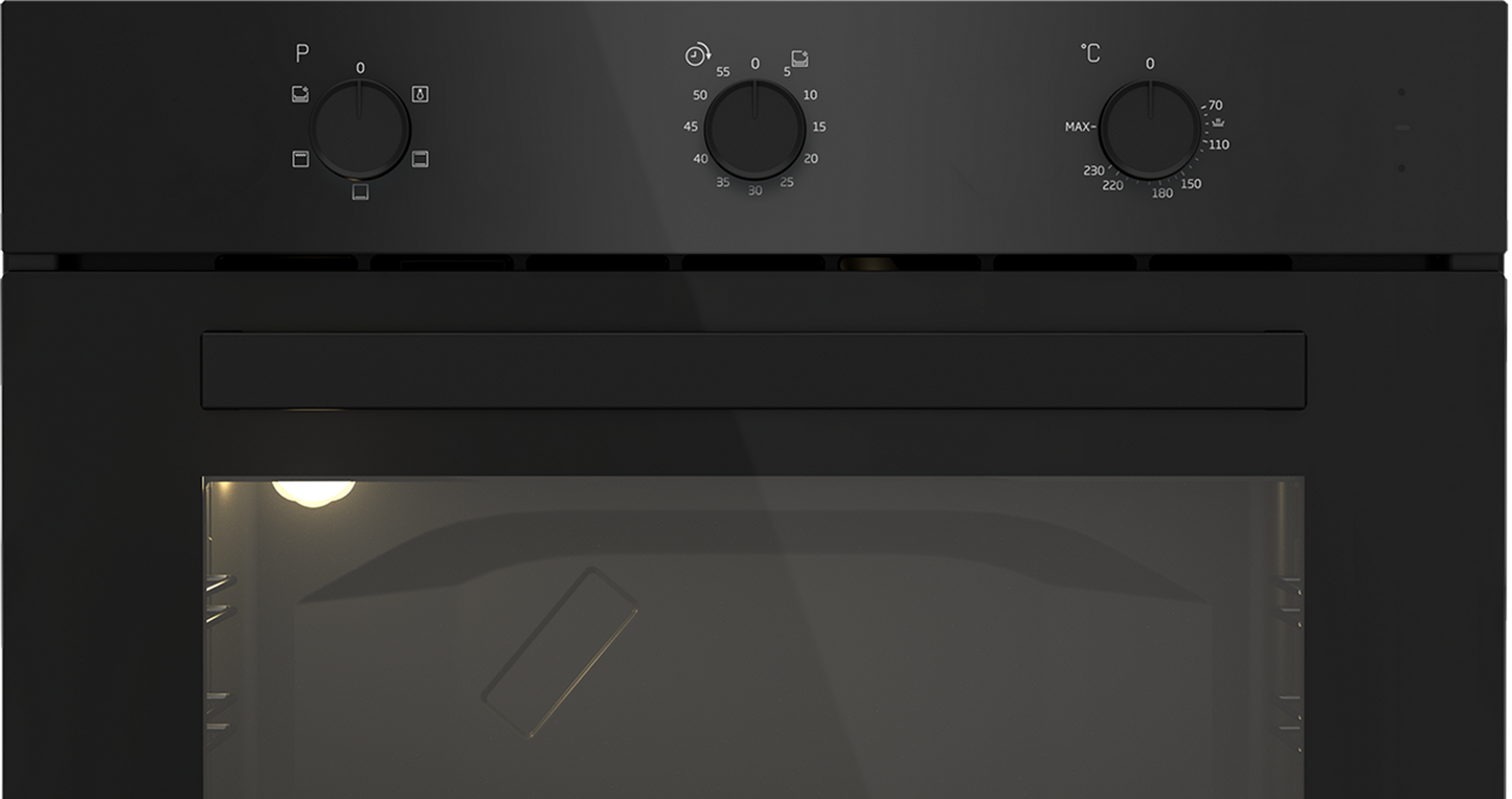 DEFY SLIMLINE GLASS EYE-LEVEL OVEN DBO483E