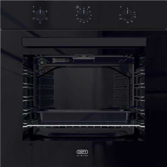 DEFY SLIMLINE GLASS EYE-LEVEL OVEN DBO483E