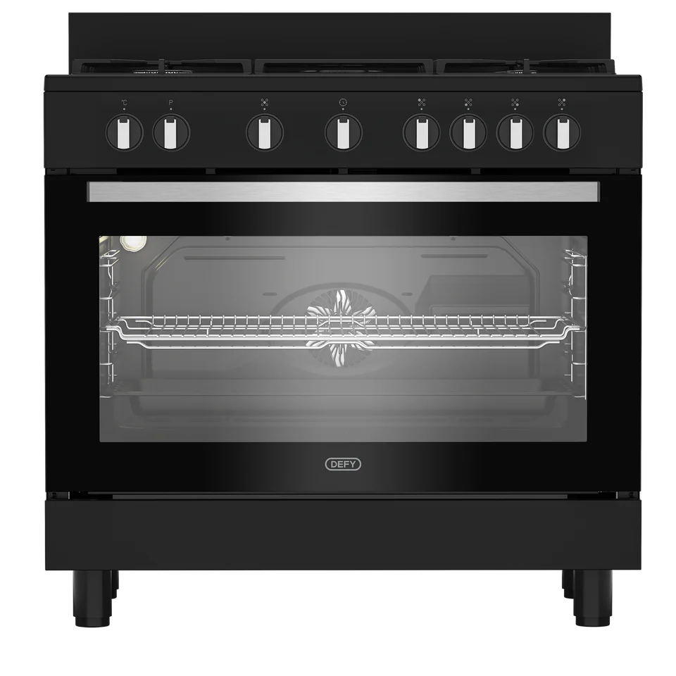 Defy DGS90GEB 90cm Gas Electric Range Cooker Black
