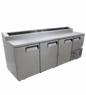 Fridgestar Underbar Cooler 3.5 Door – Steel Doors – Pizza Top