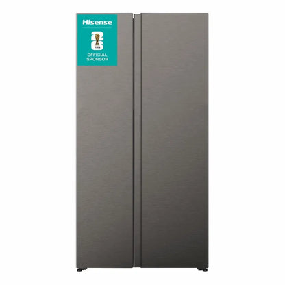 HISENSE SIDE BY SIDE FRIDGE W/WATER DISPENSER G H680SIT-WD