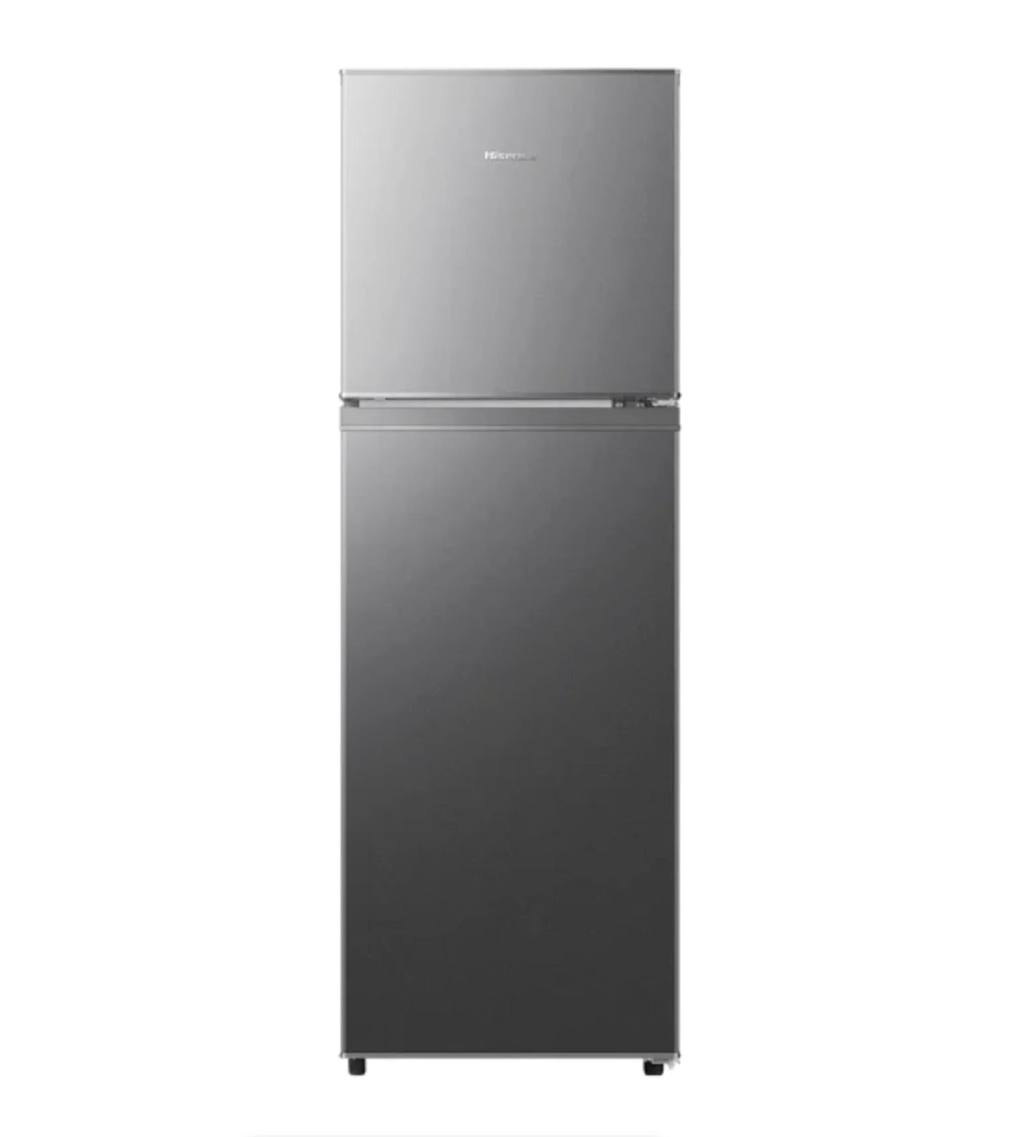 Hisense 154L Top Freezer Fridge-Titanium Silver