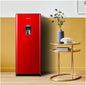 Hisense 177 L Single Door Fridge  (Red Finish, H235RRE-WD)