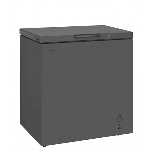 Hisense 198L Chest Freezer with Seamless Frame and Boundless Door - Grey