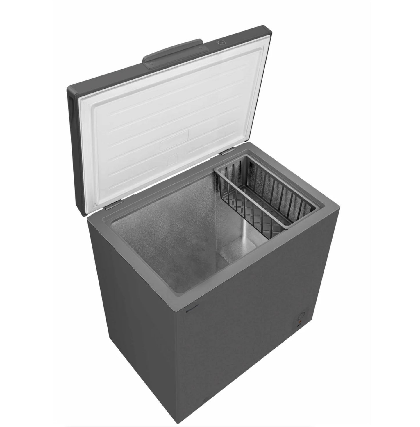 Hisense 198L Chest Freezer with Seamless Frame and Boundless Door - Grey