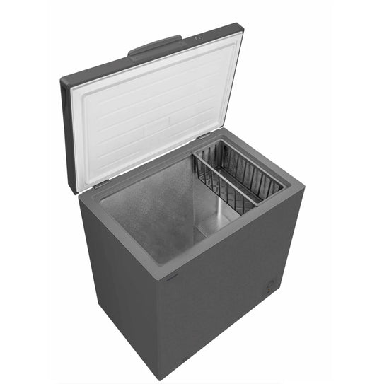 Hisense 198L Chest Freezer with Seamless Frame and Boundless Door - Grey