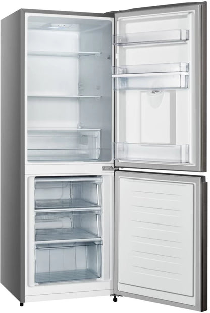 Hisense 222 L Double Door Bottom Mount Fridge  (Titanium Inox, H310BIT-WD)