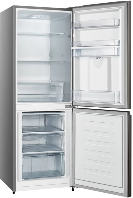Hisense 222 L Double Door Bottom Mount Fridge  (Titanium Inox, H310BIT-WD)