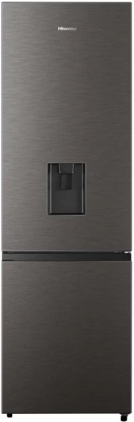 Hisense 263 L Double Door Bottom Mount Fridge  (Titanium Inox, H370BIT-WD)