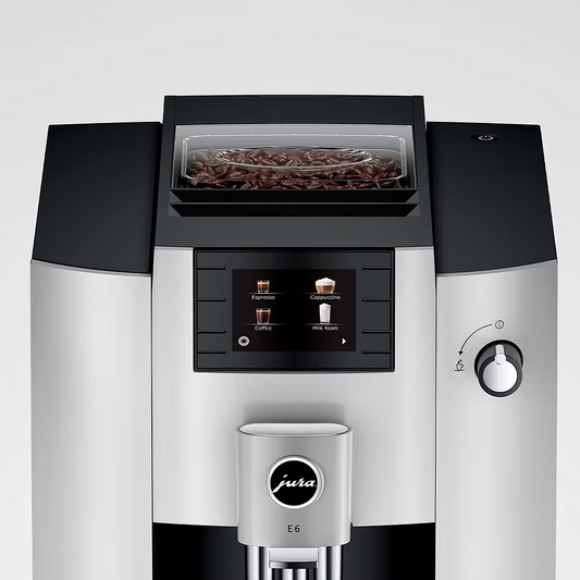 Jura E6 Coffee Machine - Platinum