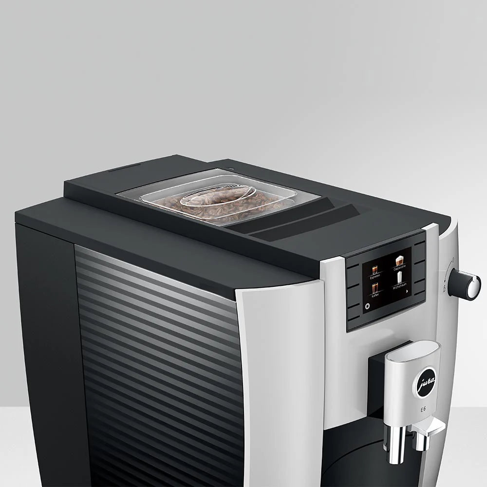 Jura E6 Coffee Machine - Platinum