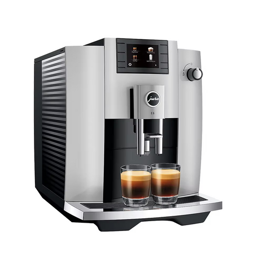 Jura E6 Coffee Machine - Platinum