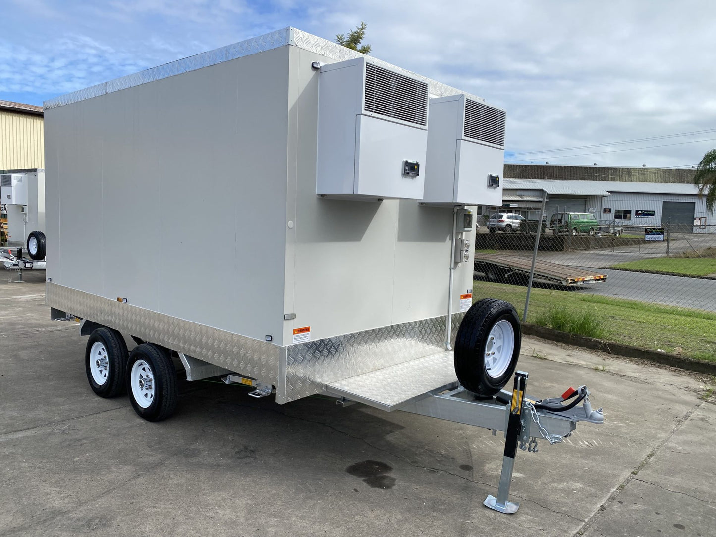 Maxi Twin Cool Room Trailer | Dual Refrigerated & Freezer Trailer