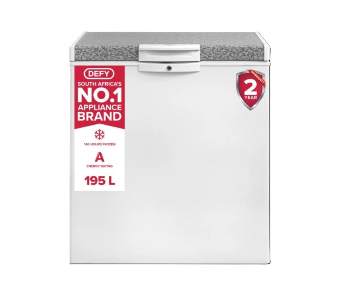 New Defy 195L Multimode Chest Freezer with Chill-In Technology - White