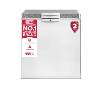 New Defy 195L Multimode Chest Freezer with Chill-In Technology - White