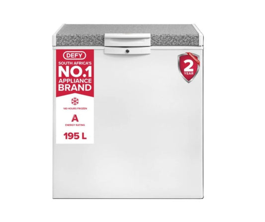 New Defy 195L Multimode Chest Freezer with Chill-In Technology - White