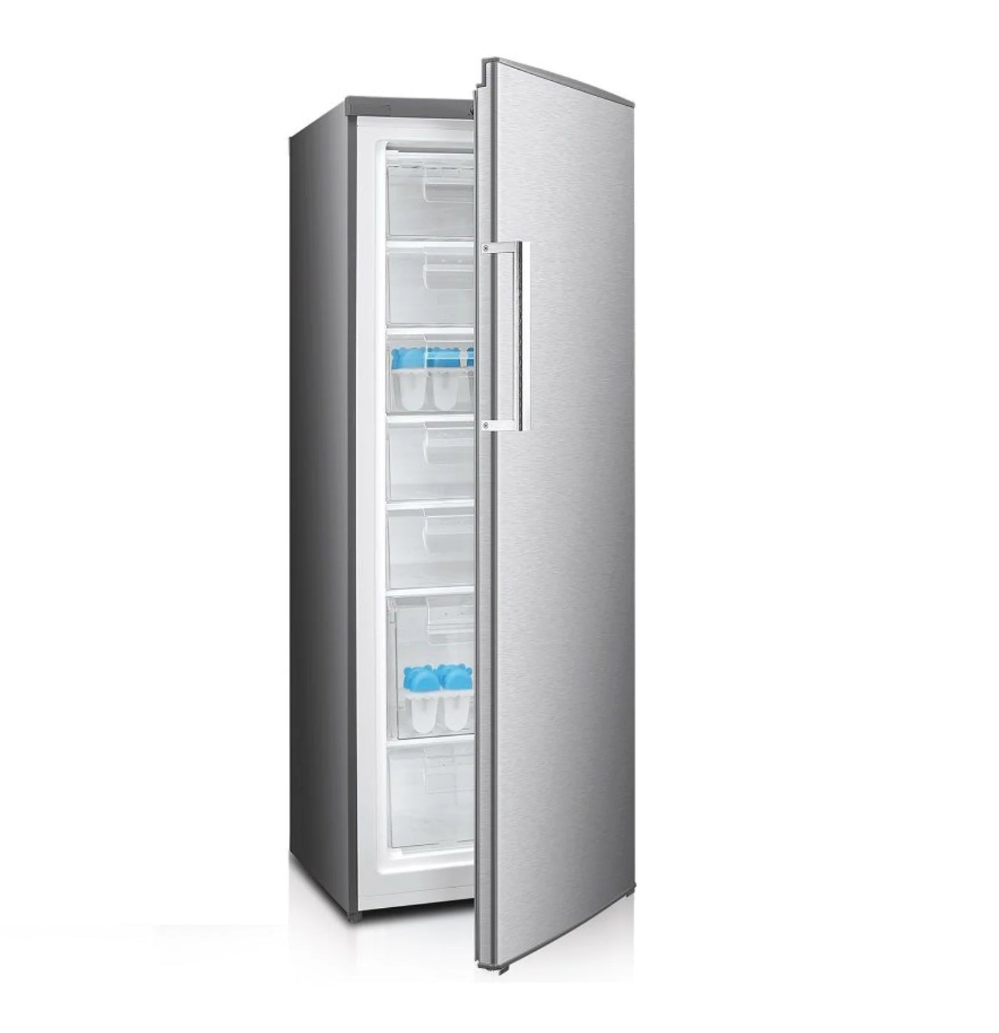 New Defy 212L Upright Freezer - Silver DUF300
