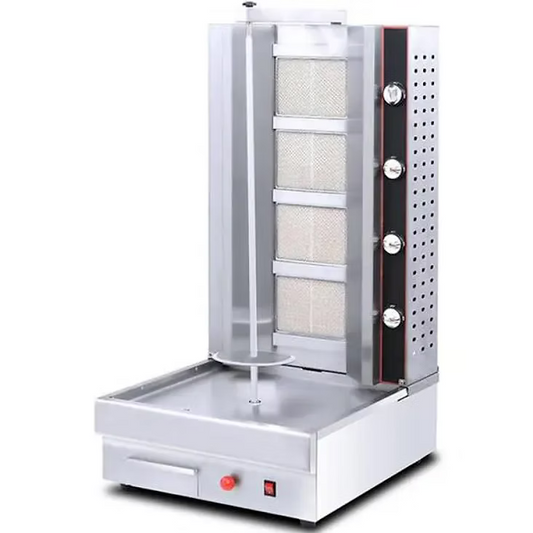 New 4 Burner Shawarma Machine - Electric