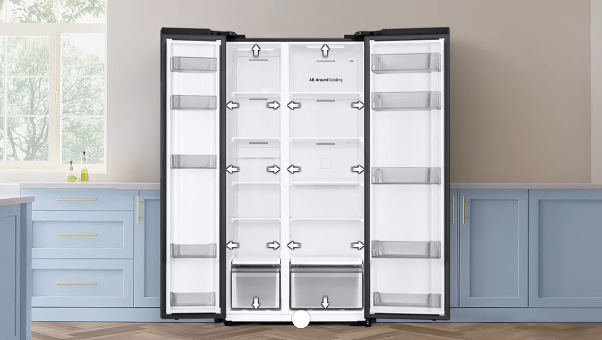 SAMSUNG 564L FROST FREE FRIDGE FREEZER 91 G RS57DG4000B4FA