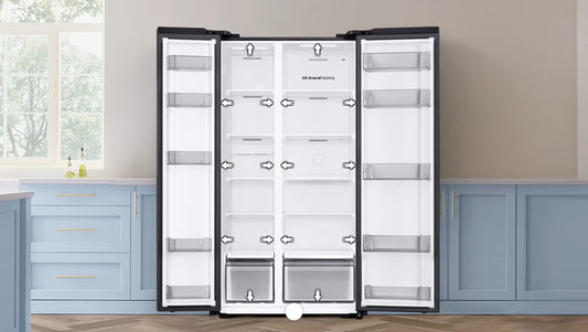 SAMSUNG 564L FROST FREE FRIDGE FREEZER 91 G RS57DG4000B4FA