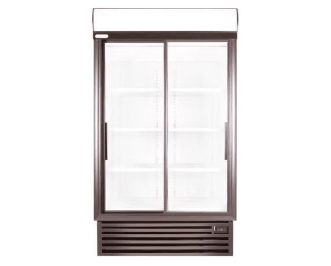 STAYCOLD SD1140 High Performance Double Sliding Door Upright Cooler For Sale
