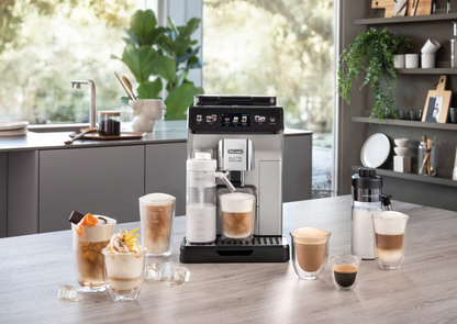 Delonghi - Eletta Explore Hot & Cold Bean to Cup Coffee Mach - ECAM450.65.S