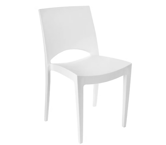 Stella Chair – (White , Black)