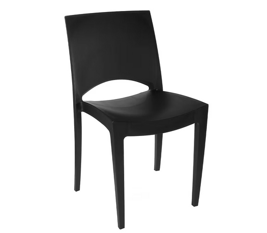 Stella Chair – (White , Black)