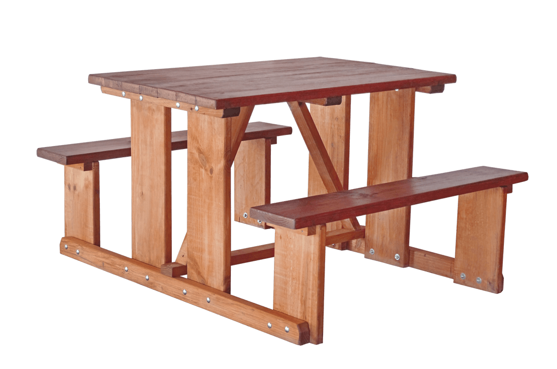 Tavern 4 Seater Wooden Bench