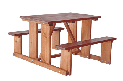 Tavern 4 Seater Wooden Bench