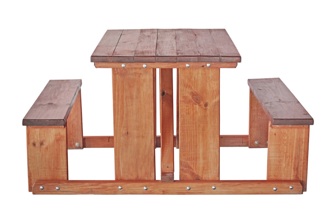 Tavern 4 Seater Wooden Bench