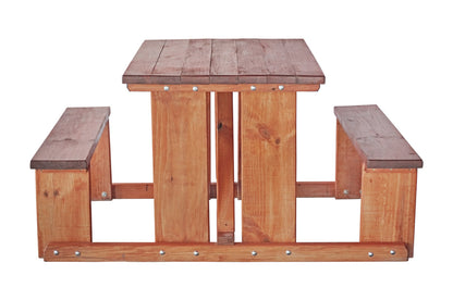 Tavern 4 Seater Wooden Bench